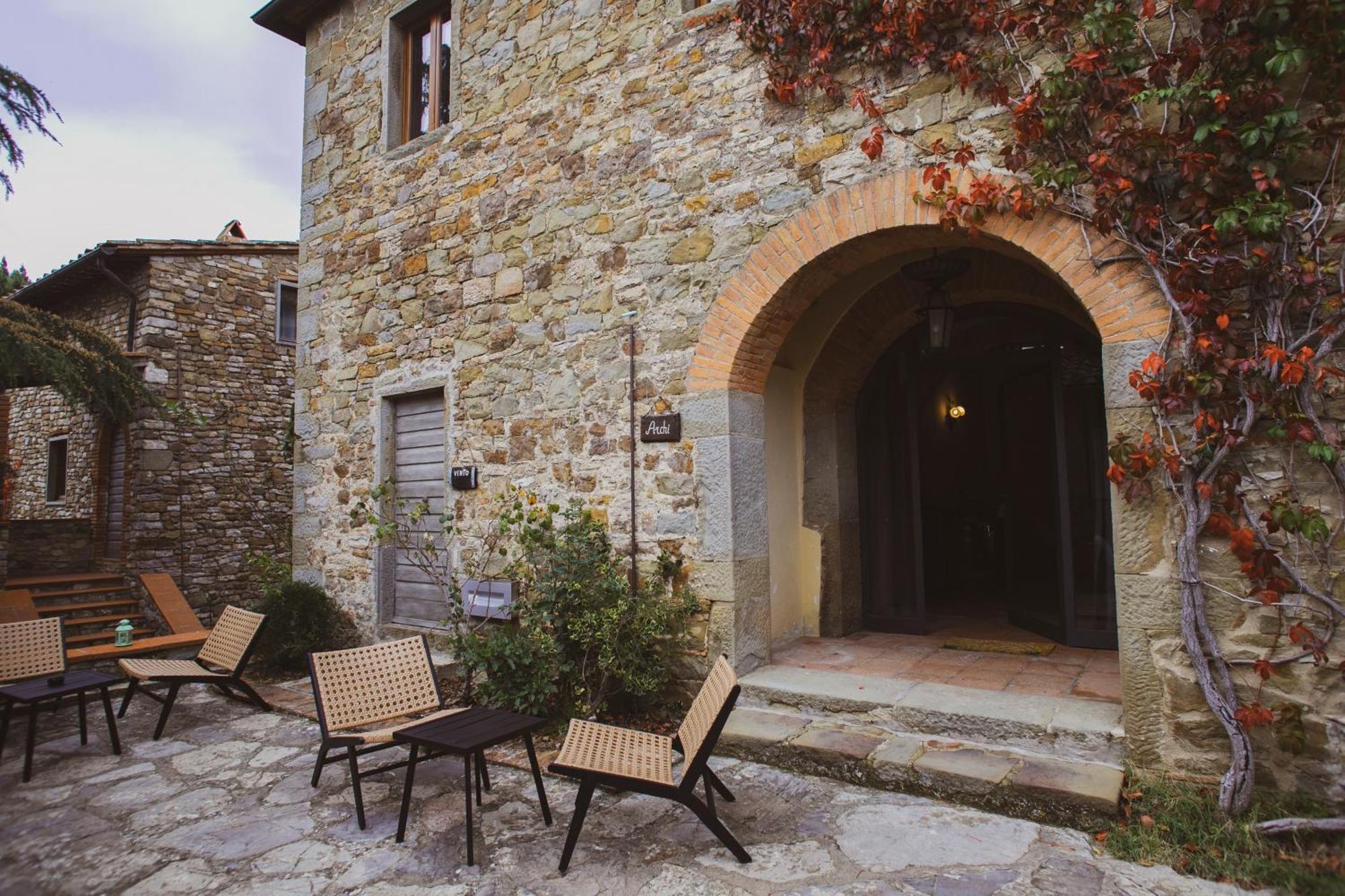 Villa Borgo Casa Al Vento Gaiole in Chianti Exterior foto